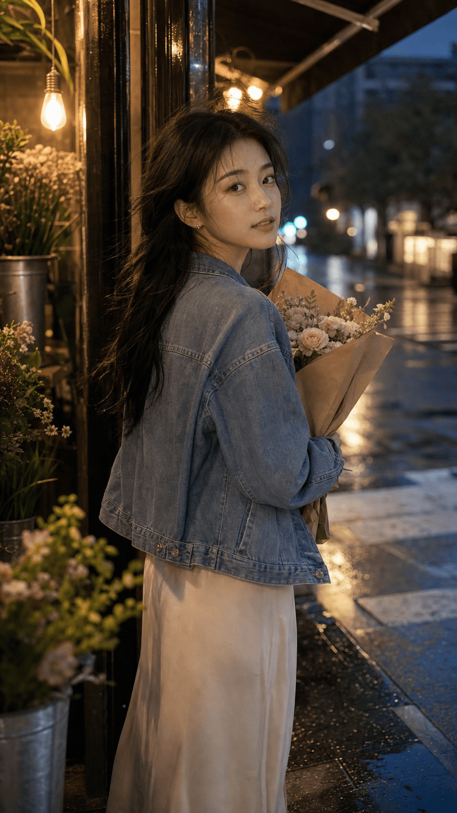 雨后街角花店